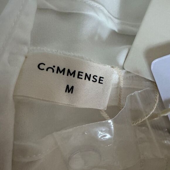 Commense Off-white Tapered Leg Trousers M - Picture 10 of 11